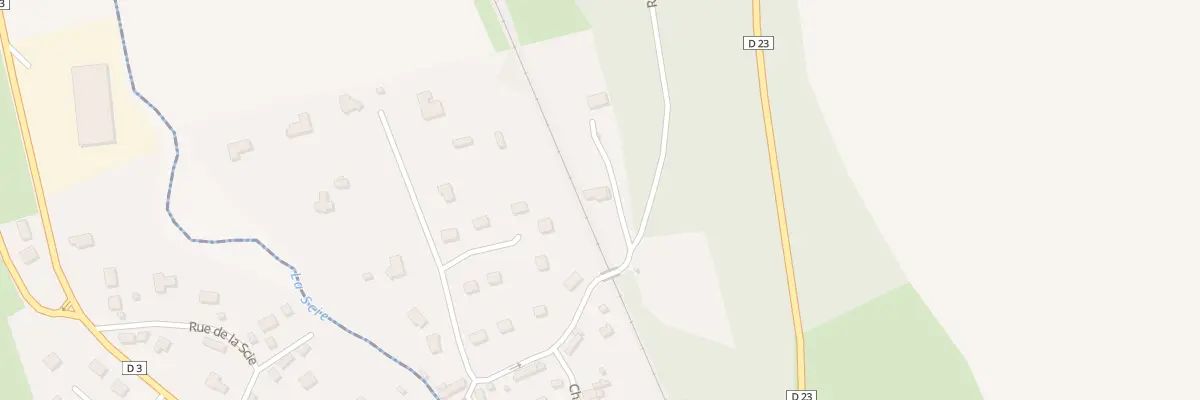 Plan du 2 Che Chemin Saint Ribert à Anneville-sur-Scie