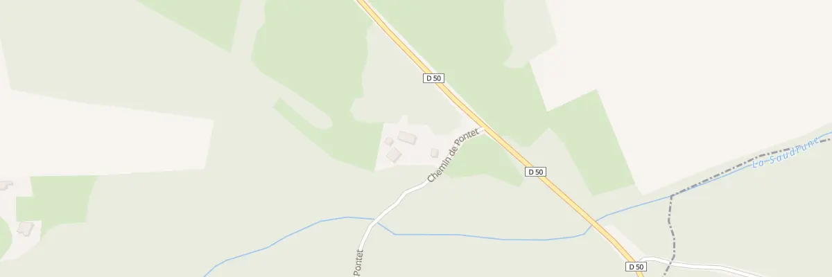 Plan du 50 Che de Pontet à Sabonnères