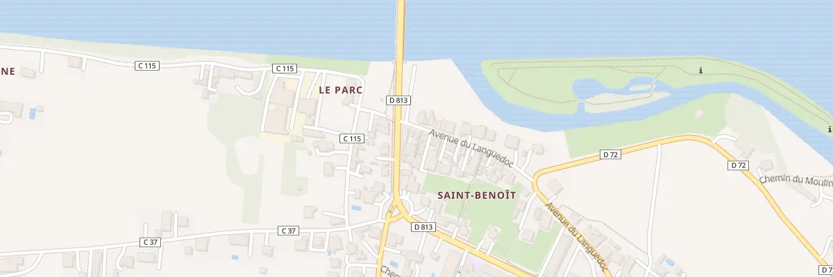 Plan du 4 Av du Languedoc à Moissac