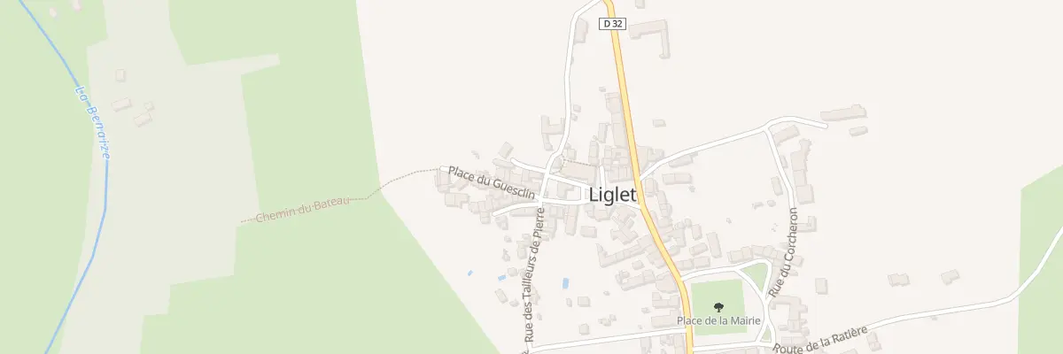 Plan du 20 Pl de L ’Eglise à Liglet