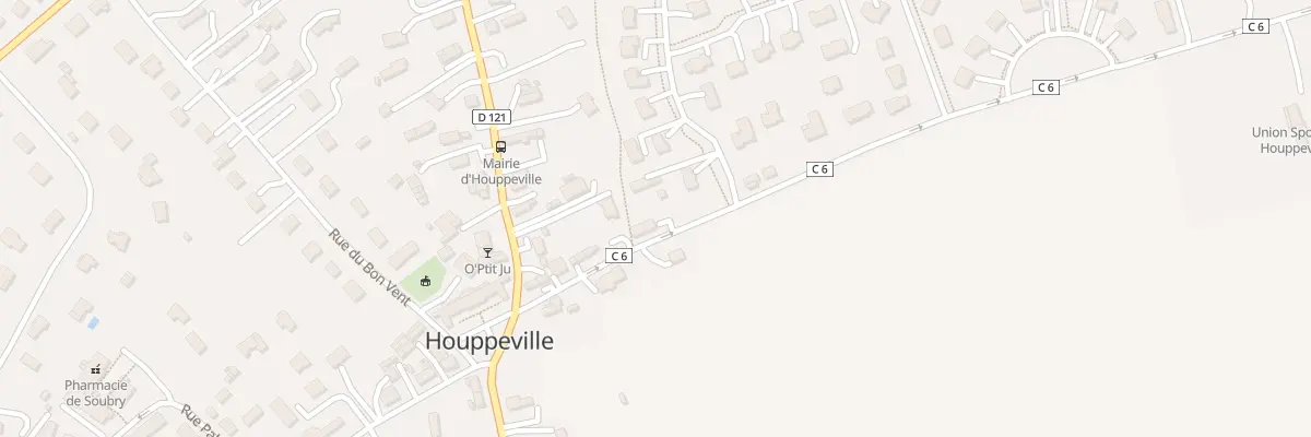 Plan du 101 Rue de la Voix Maline à Houppeville