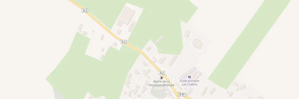 Plan du 5059 La Houssaye à La Houssaye-Béranger