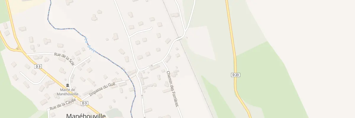 Plan du 3 Rue de la Cavée d’Ecorcheboeuf à Anneville-sur-Scie