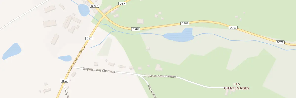 Plan du 126 Les Rebieres à Dussac