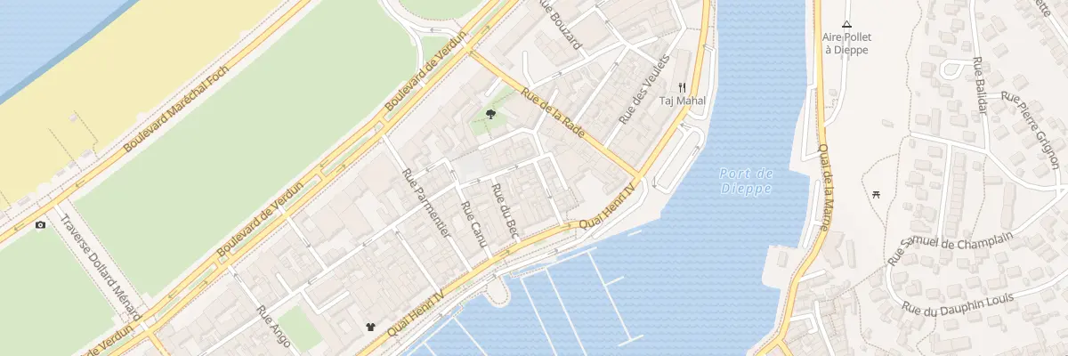 Plan du 15 Rue Beauregard à Dieppe