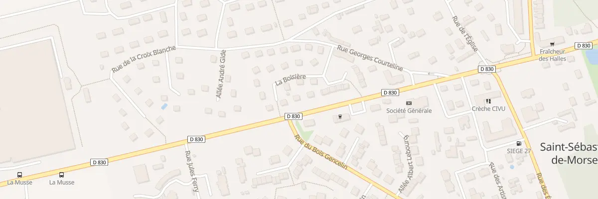 Plan du 26 Rue General de Gaulle à Saint-Sébastien-de-Morsent