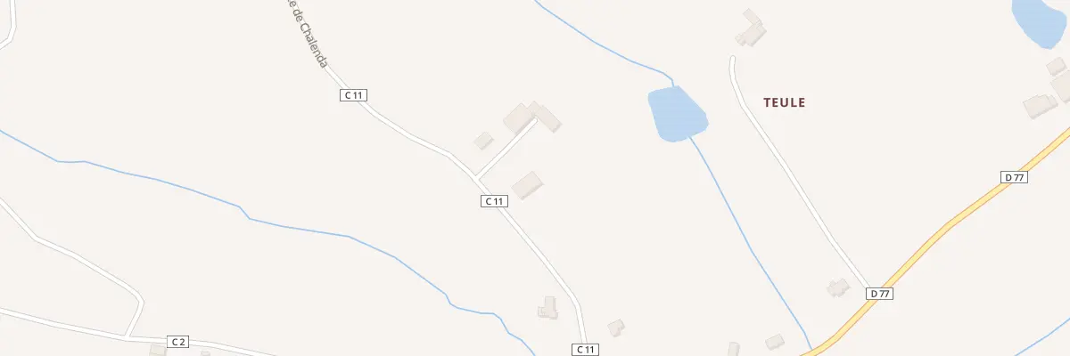 Plan du 5201 Teule à Bouillac