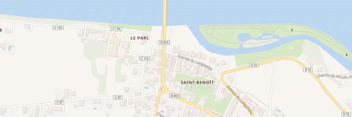 Plan du 8 Av du Languedoc à Moissac