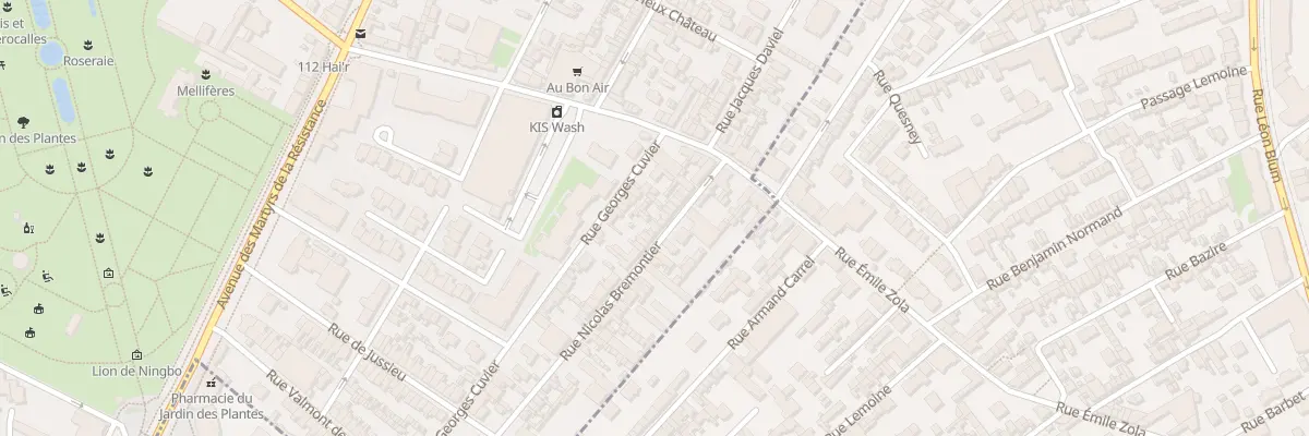 Plan du 14B Rue Bremontier à Rouen
