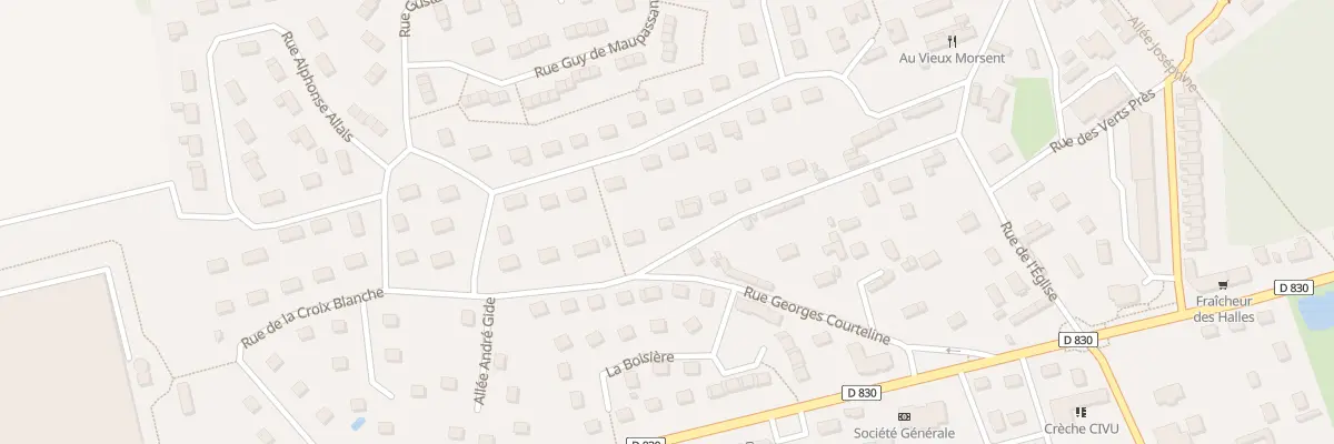 Plan du 17 Rue de la Croix Blanche à Saint-Sébastien-de-Morsent