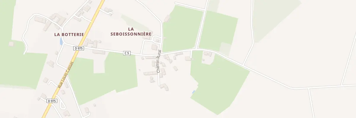 Plan du 13 La Chebossonniere à Azay-le-Ferron