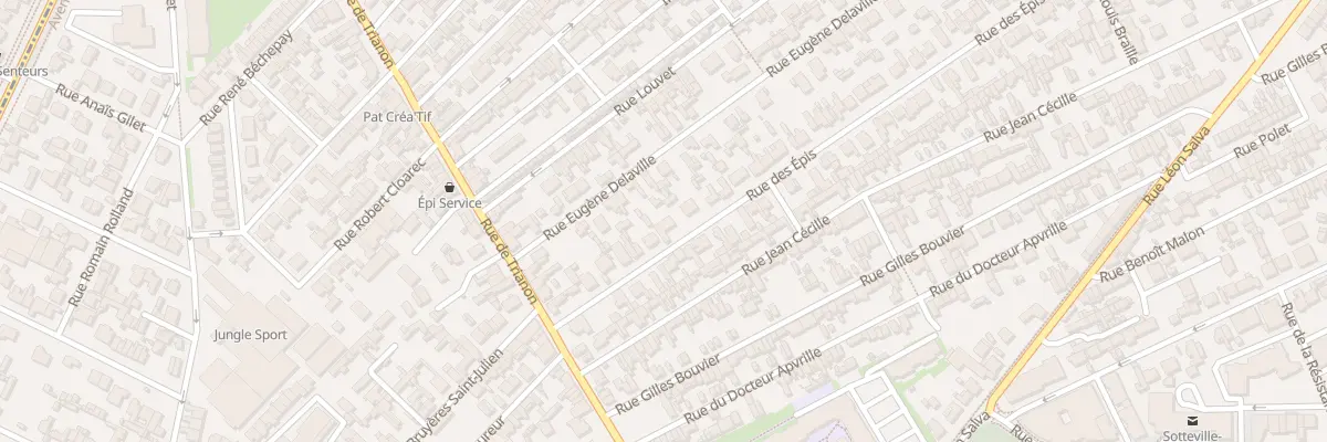 Plan du 11 Rue des Epis à Sotteville-lès-Rouen