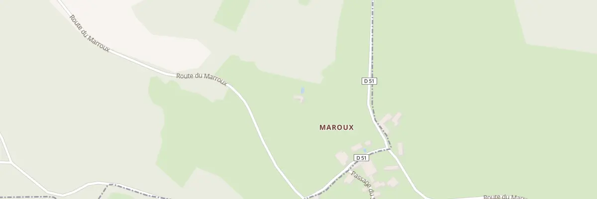 Plan du 26B Le Marou à Carves