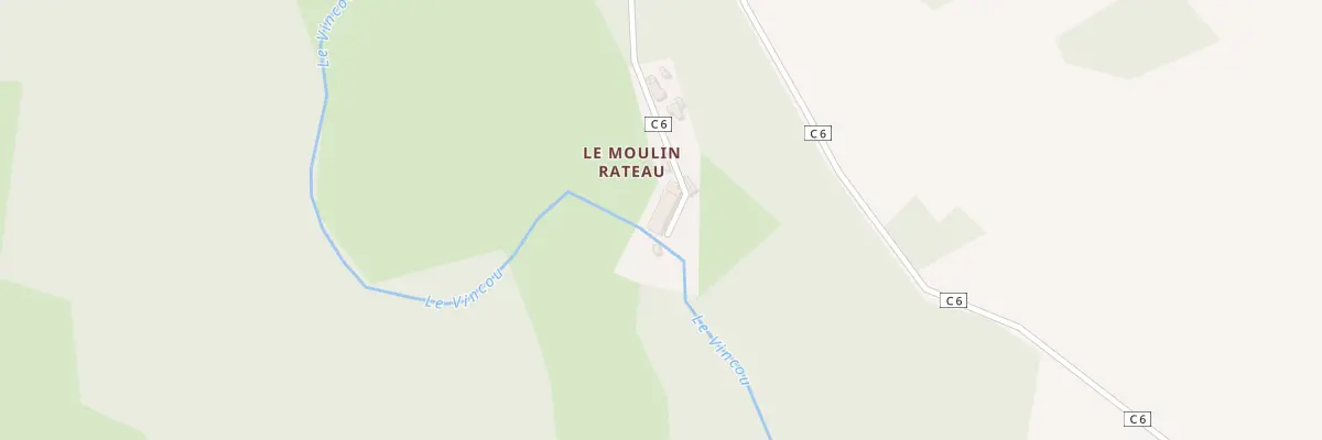 Plan du 5201 Moulin Rateau à Berneuil