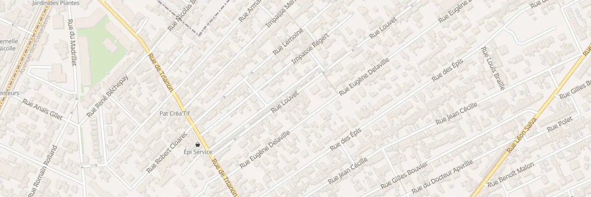 Plan du 95 Rue Louvet à Sotteville-lès-Rouen