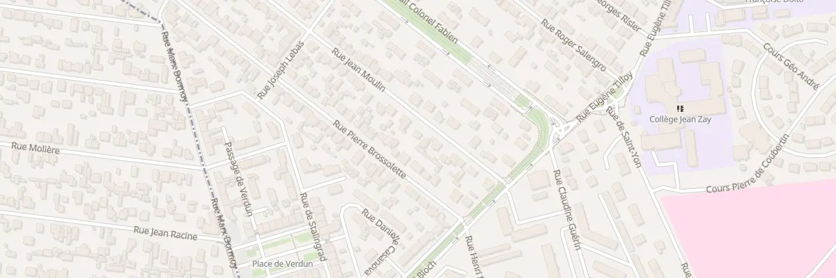Plan du 46 Rue Jean Moulin à Sotteville-lès-Rouen