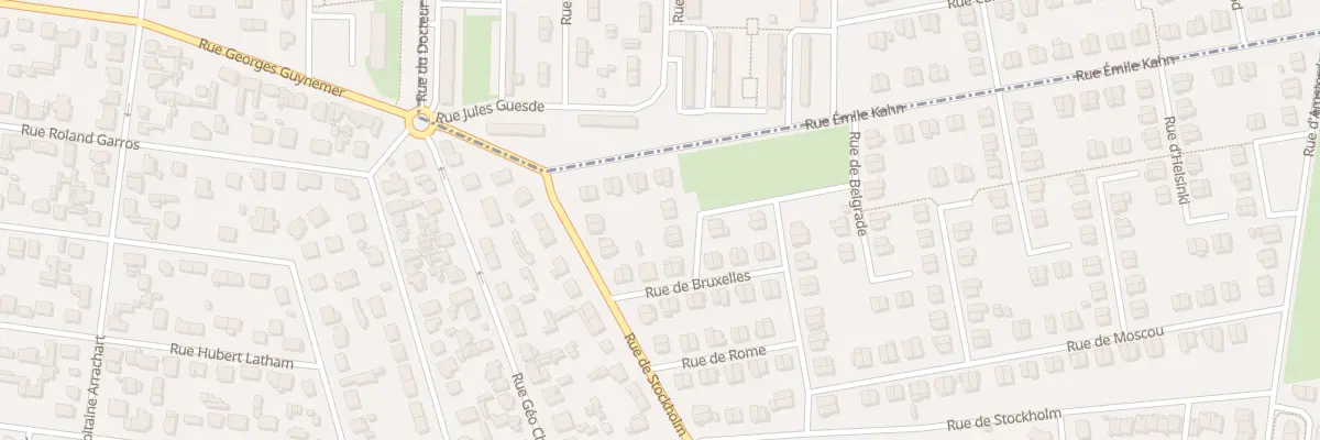 Plan du 4 Rue de Berne à Saint-Étienne-du-Rouvray