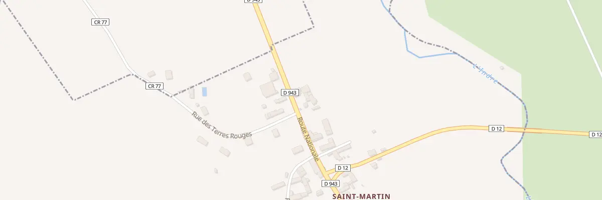 Plan du 5 Rte Nationale à Bridoré