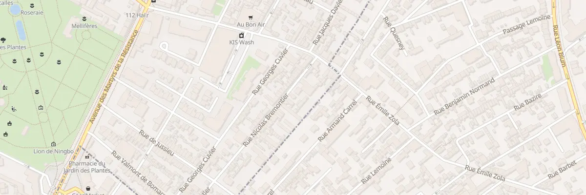 Plan du 7B Rue Bremontier à Rouen