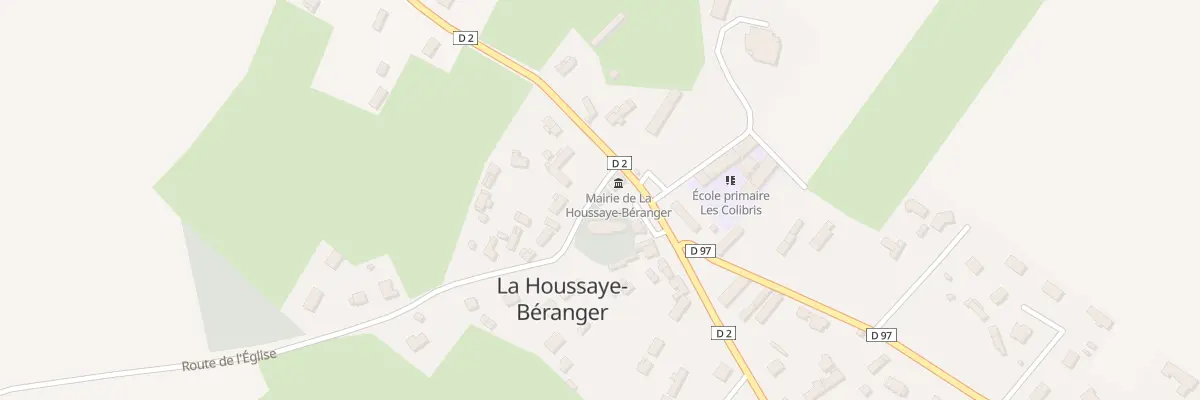 Plan du 5047 La Houssaye à La Houssaye-Béranger