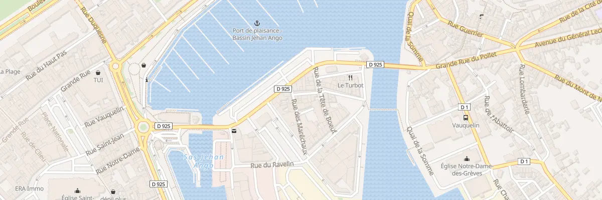 Plan du 4 Rue Charpenterie à Dieppe