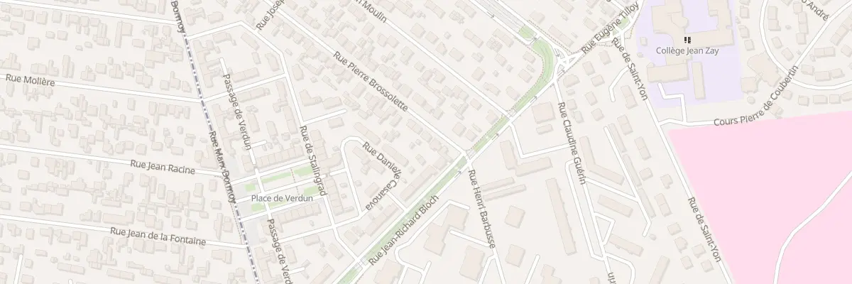 Plan du 58 Rue Pierre Brossolette à Sotteville-lès-Rouen