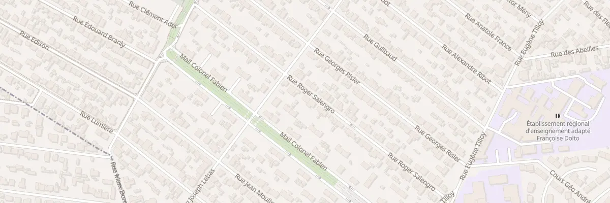 Plan du 39 Rue Roger Salengro à Sotteville-lès-Rouen