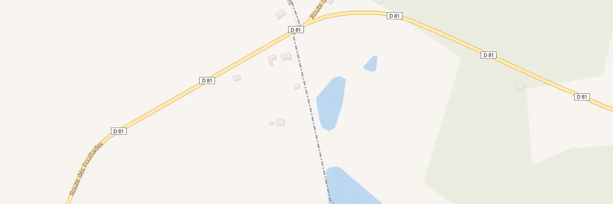 Plan du 962 Rte des Fouillades à Sarlande
