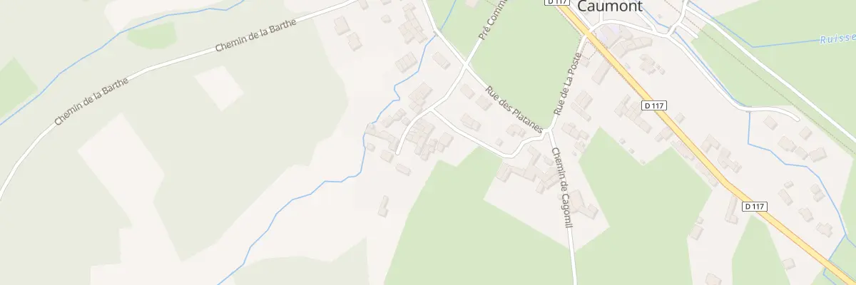 Plan du 5 Pl Bediaou à Caumont
