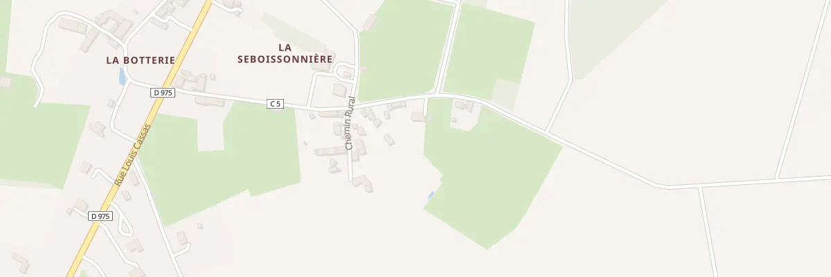Plan du 13B La Chebossonniere à Azay-le-Ferron