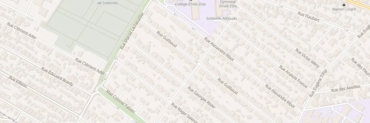 Plan du 55 Rue Guilbaud à Sotteville-lès-Rouen