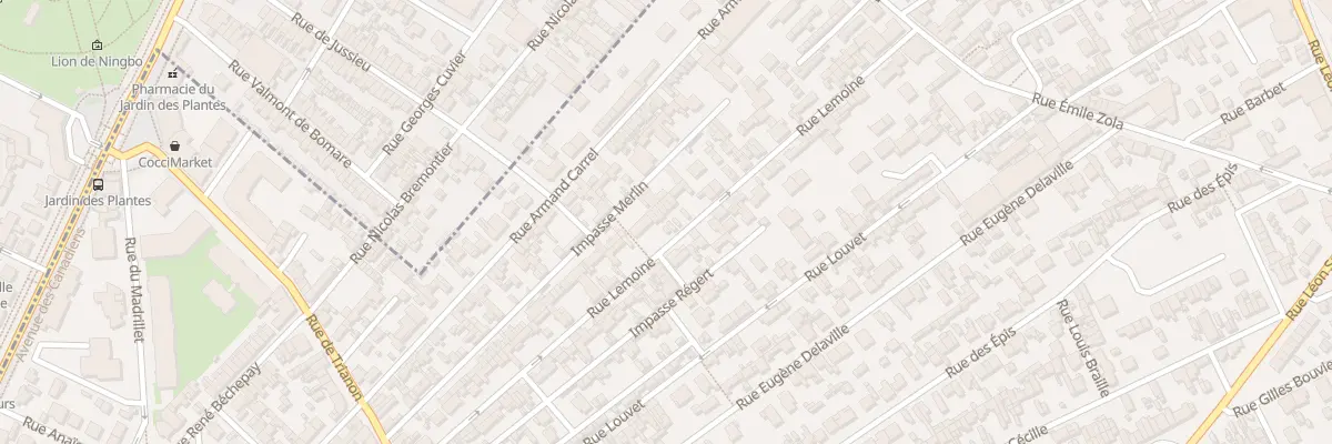 Plan du 74 Rue Lemoine à Sotteville-lès-Rouen