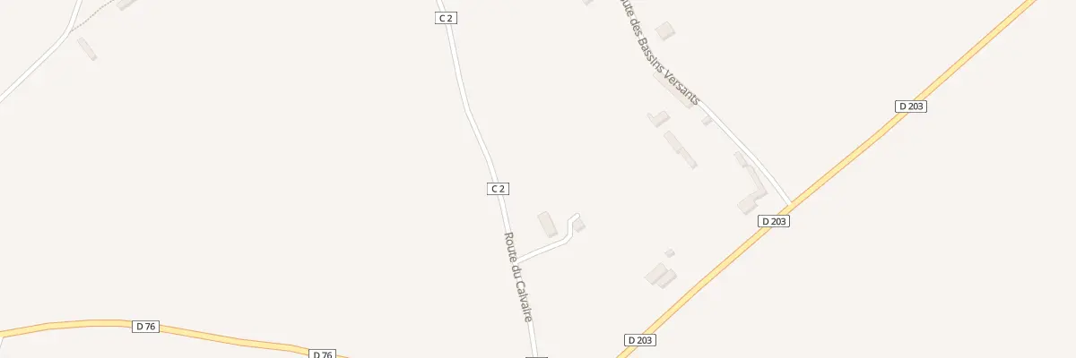 Plan du 126 Rte du Calvaire à Gonneville-sur-Scie