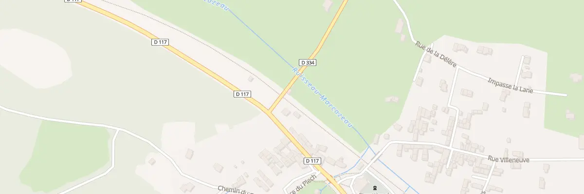 Plan du 52 En Goust à Caumont