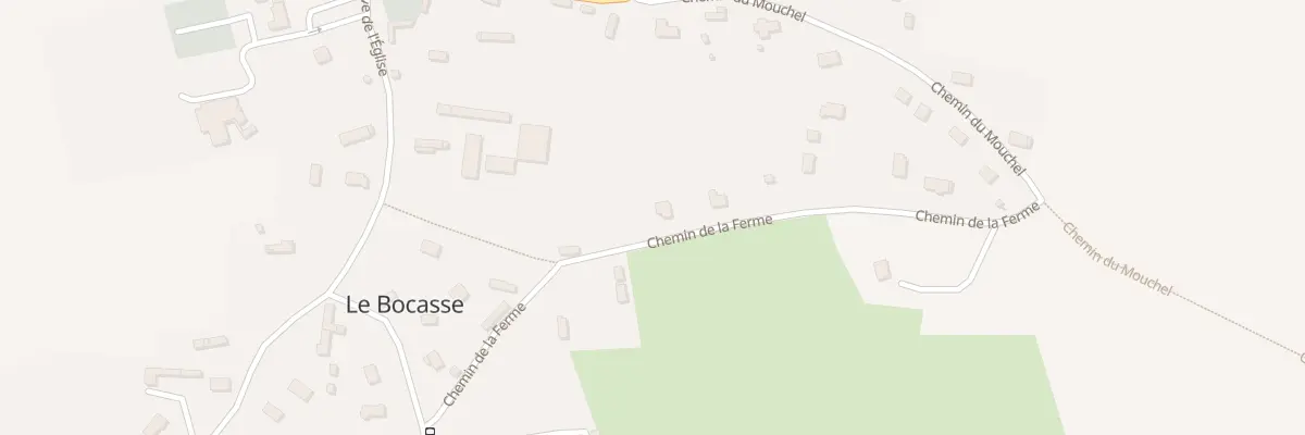 Plan du 203 Che de la Ferme au Bocasse