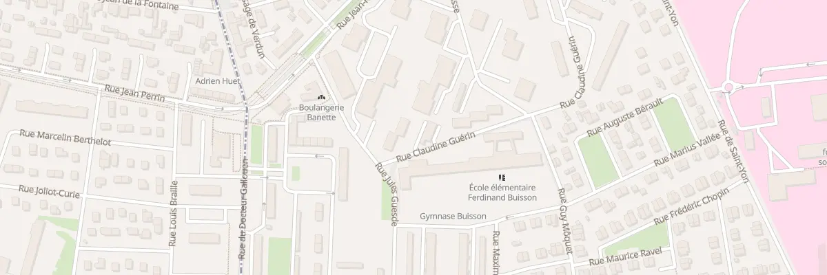 Plan du 18 Rue Henri Barbusse à Sotteville-lès-Rouen