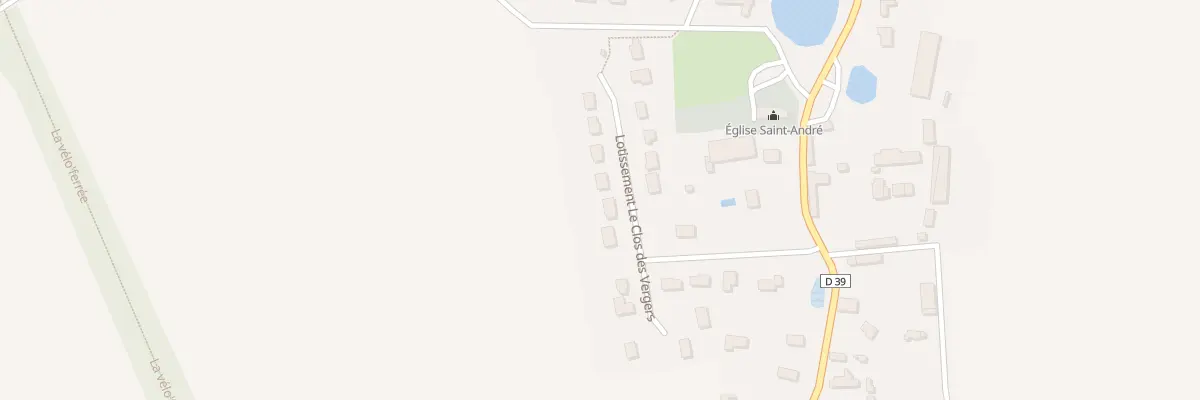 Plan du 9 Clos des Vergers à Gauville-la-Campagne