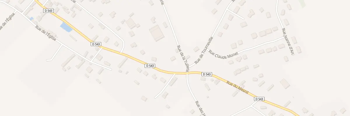 Plan du 84 Rue de la Tuilerie à Sacquenville