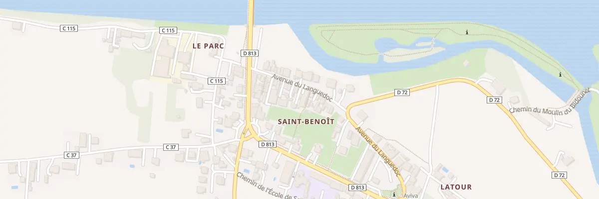 Plan du 24 Av du Languedoc à Moissac