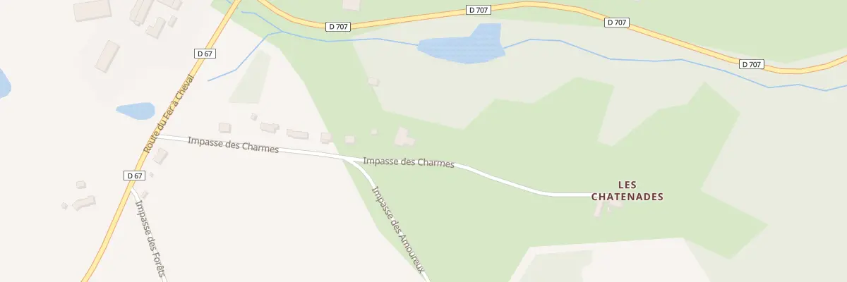 Plan du 279 Imp des Charmes à Dussac