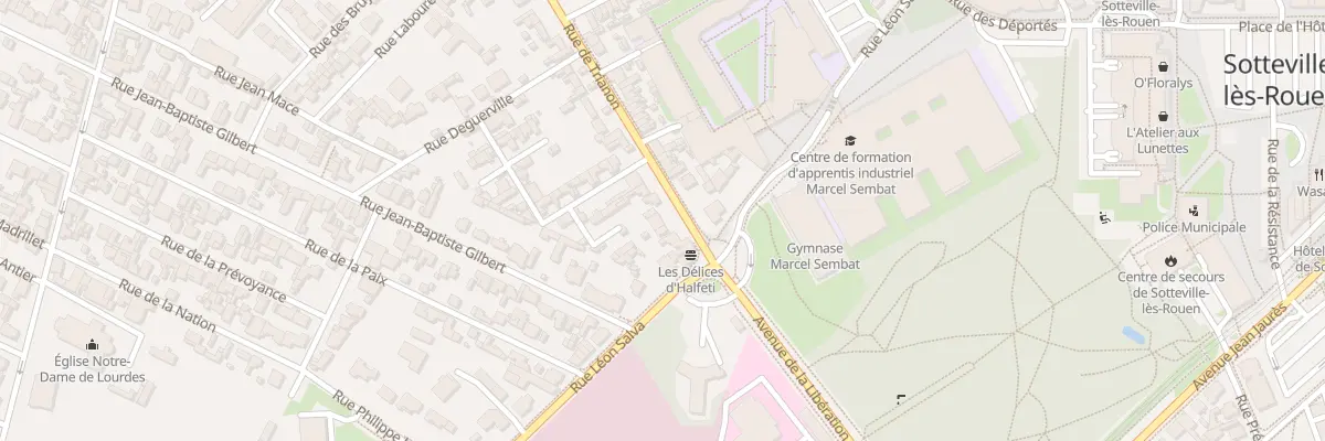 Plan du 122 Rue de Trianon à Sotteville-lès-Rouen