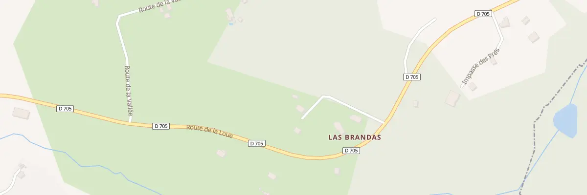 Plan du 2019 Rte de la Loue à Saint-Médard-d’Excideuil