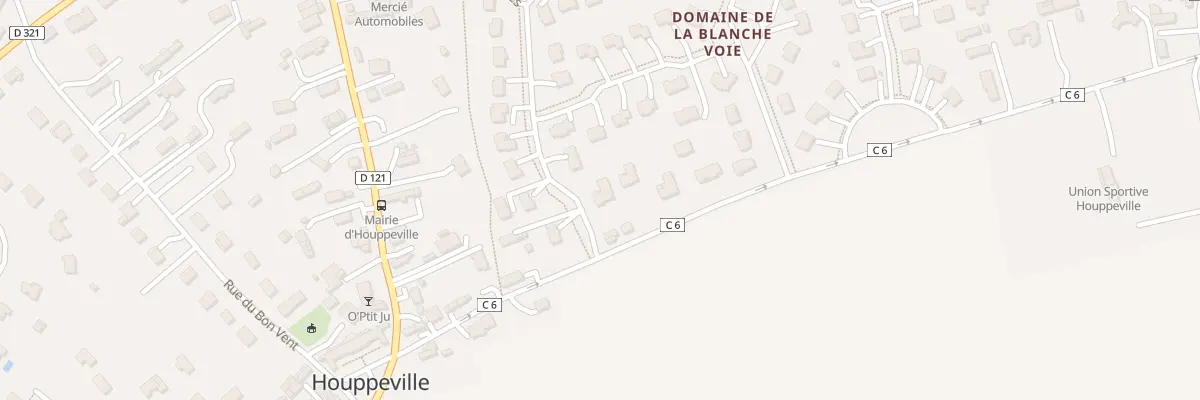 Plan du 46 Dom de la Blanche Voie à Houppeville