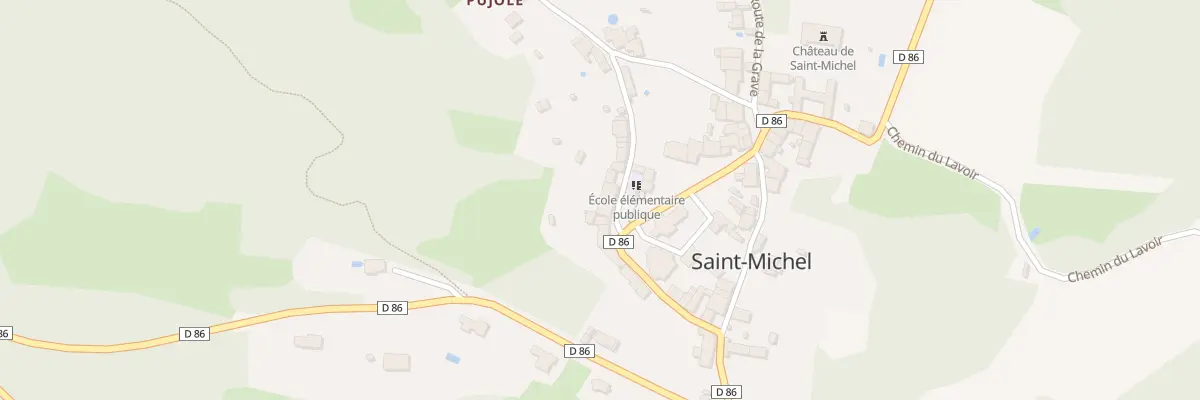 Plan du 47 Le Village à Saint-Michel