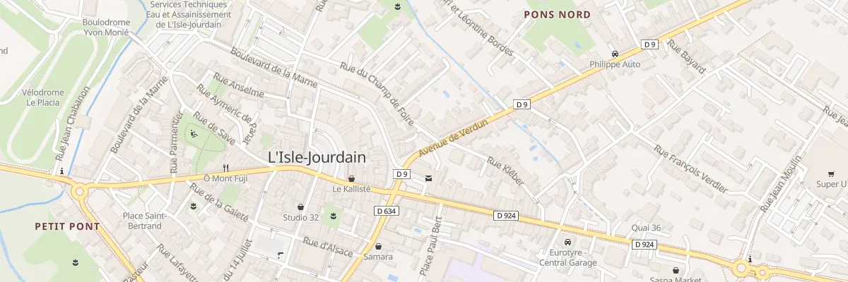 Plan du 83 Av de Verdun à L’Isle-Jourdain