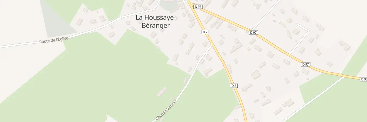 Plan du 5037 Le Village à La Houssaye-Béranger