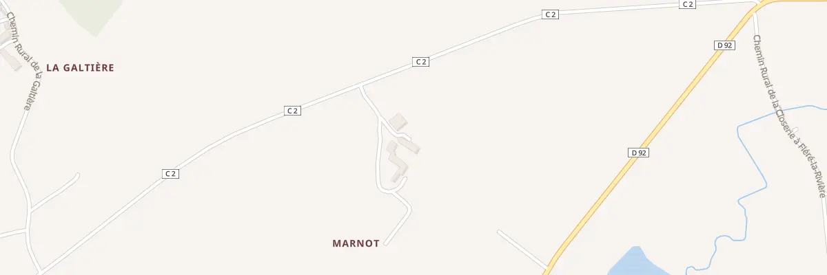 Plan du 5120 Marnot à Fléré-la-Rivière