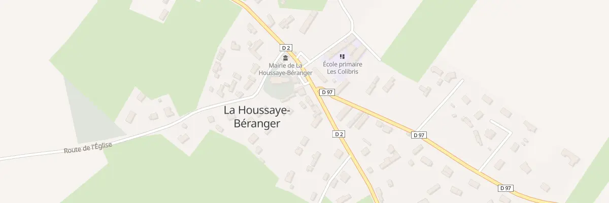 Plan du 5044 La Houssaye à La Houssaye-Béranger