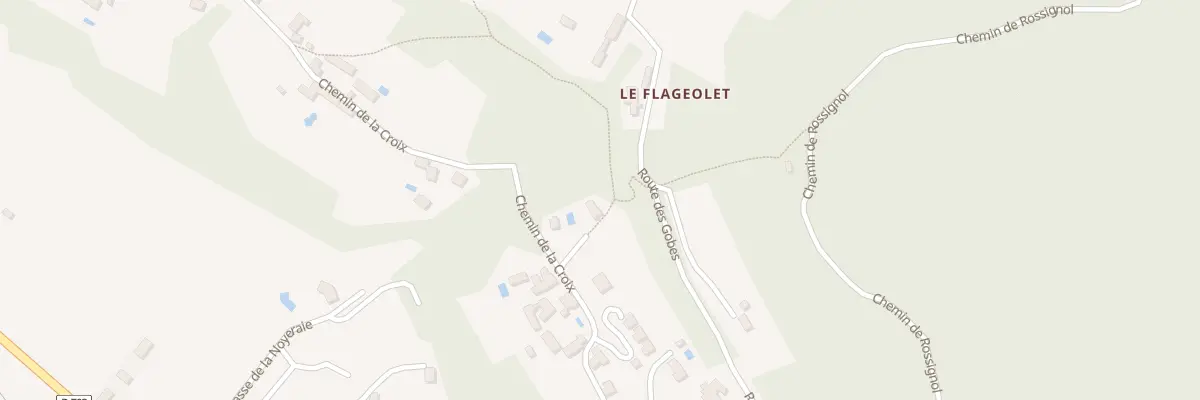 Plan du 781 Che de la Croix à Castels et Bézenac
