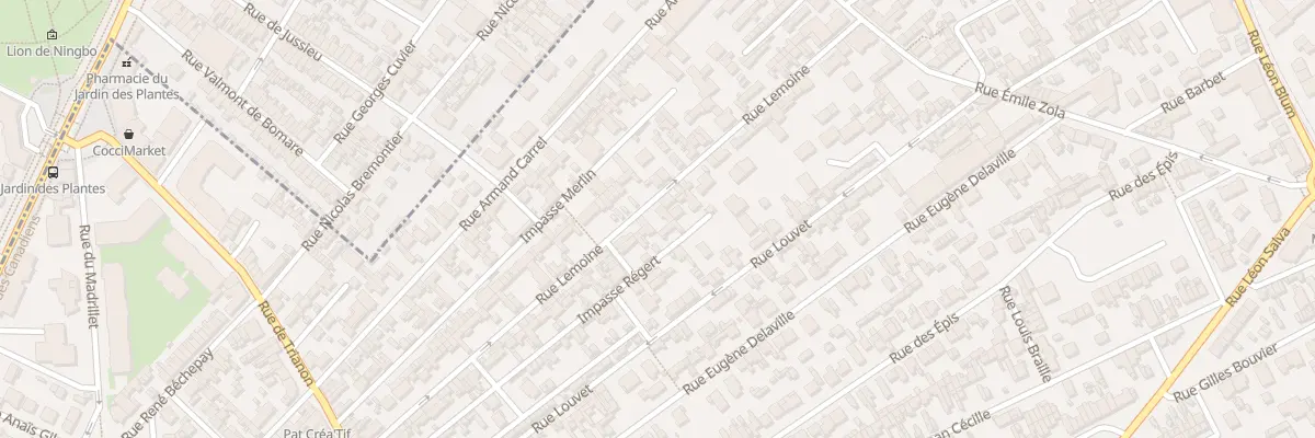 Plan du 39 Rue Lemoine à Sotteville-lès-Rouen